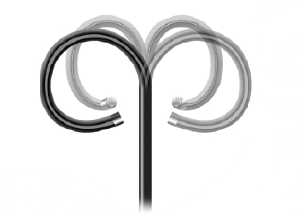 275° Bending to Lower Calyx